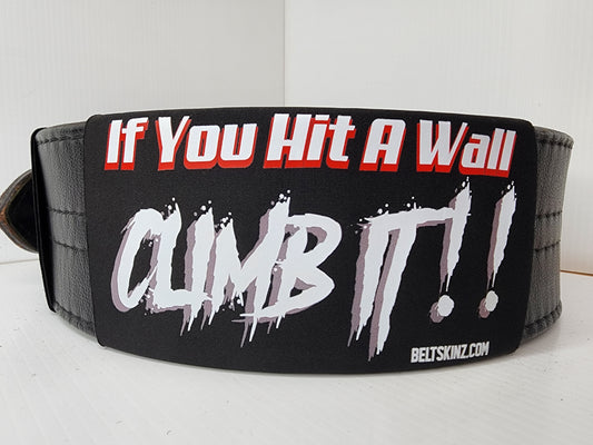 BeltSkinz - If You Hit A Wall Climb It