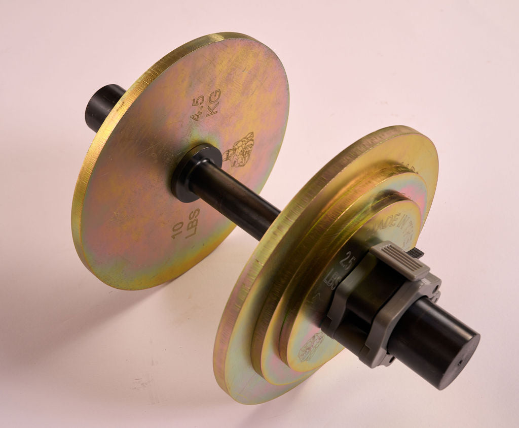 Solid Steel Loadable Dumbbell Sets (Preorder)
