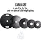 Cast Iron Machined Weight Plate Sets