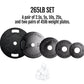 Cast Iron Machined Weight Plate Sets
