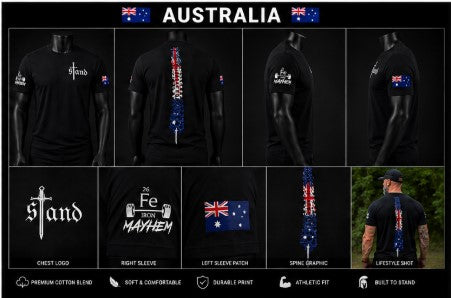 STAND Tees - National Pride Australia