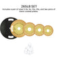 Cast Iron Machined 45lb And Calibrated Solid Steel Weight Plate Sets