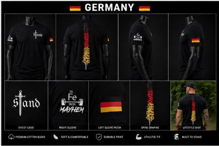 STAND Tees - National Pride Germany