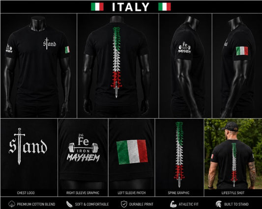 STAND Tees - National Pride Italy