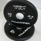 'Thumper' Thin Bumper Weight Plate Sets. (Thinnest Bumper Plates Ever!)