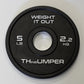 'Thumper' Thin Bumper Weight Plate Sets. (Thinnest Bumper Plates Ever!)
