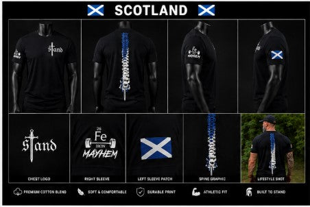 STAND Tees - National Pride Scotland