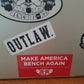 Make America Bench Again Sticker 3" x 6"